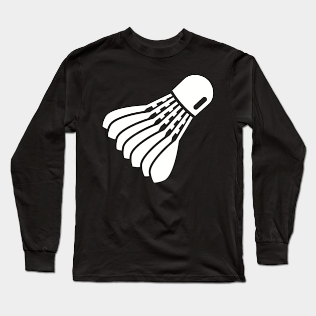 Badminton shuttlecock Long Sleeve T-Shirt by Designzz